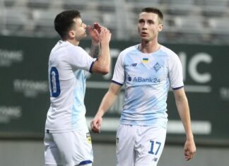 «Динамо» — РФШ — 2:1: відео матчу чемпіонів України та Латвії