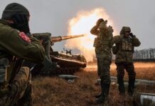 Карта боевых действий в Украине 20 сентября