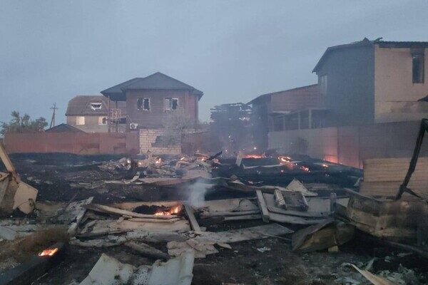 Дроновый удар по Одесской области: после обстрела вспыхнул пожар (обновлено) Дроновый удар по Одесской области: после обстрела вспыхнул пожар (обновлено)