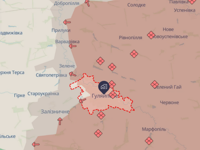 Гуляйполе стерте з мапи: у місті не залишилося вцілілих будівель